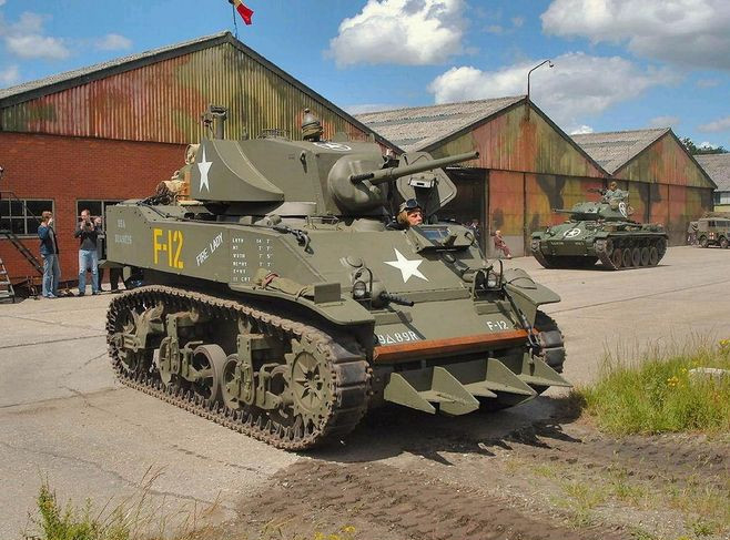 美军装备的M3A1斯图亚特轻型坦克，历史、特点与重要性，美军M3A1斯图亚特轻型坦克，历史、特点与战略价值解析